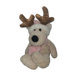 Vintage 1999 Commonwealth Puppy Dog Christmas Stuffed Animal 18" Long Plush Toy